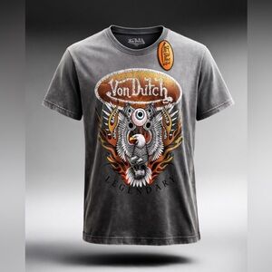 Von Dutch Moto Flying Eye Tee